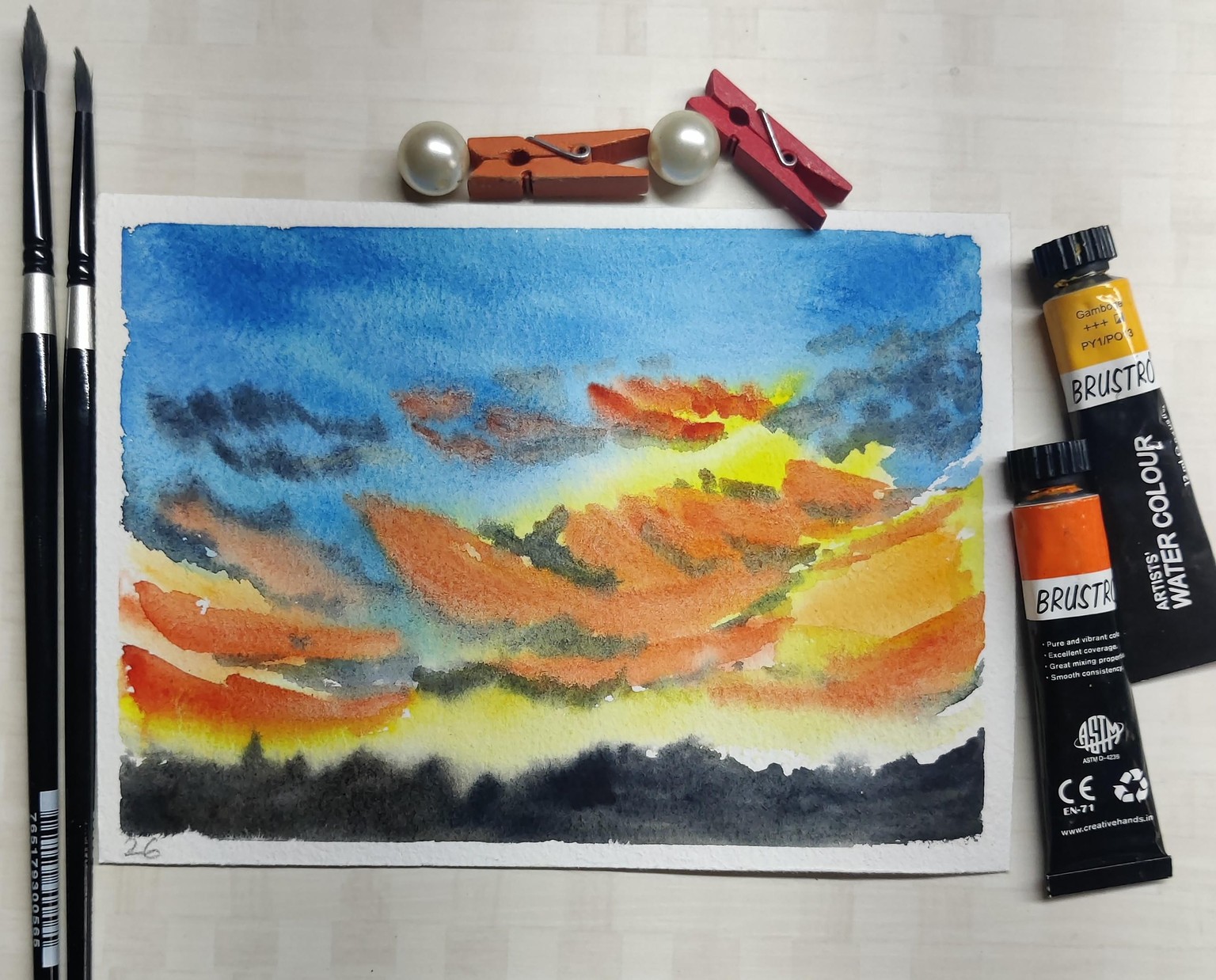 Magical Clouds & Skies with Geethu - image 6 - student project