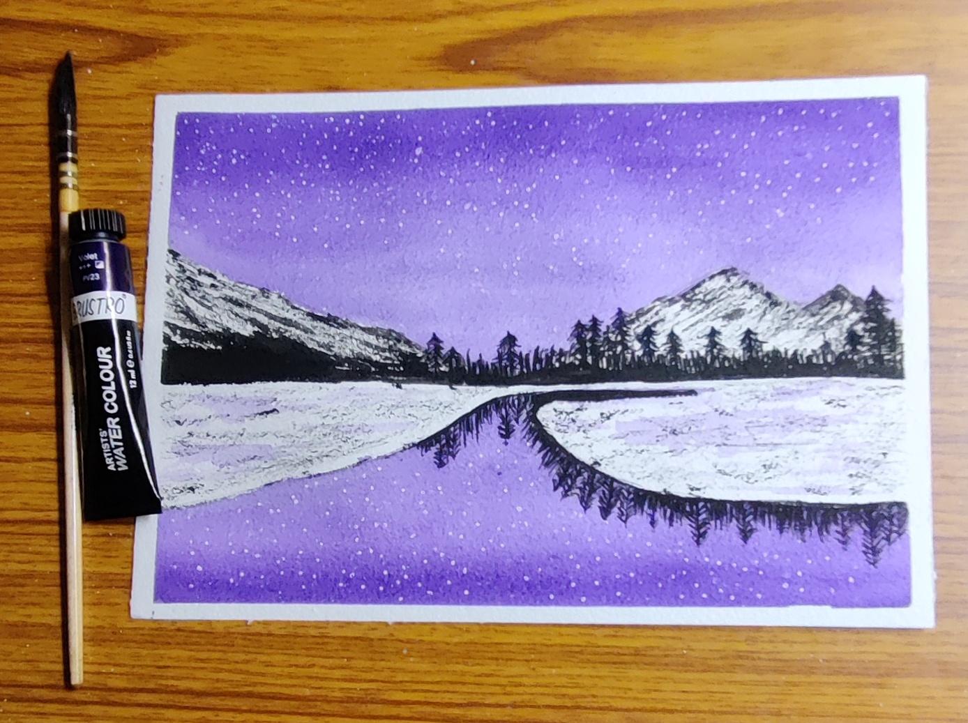 30 days landscape watercolor challenge - image 1 - student project