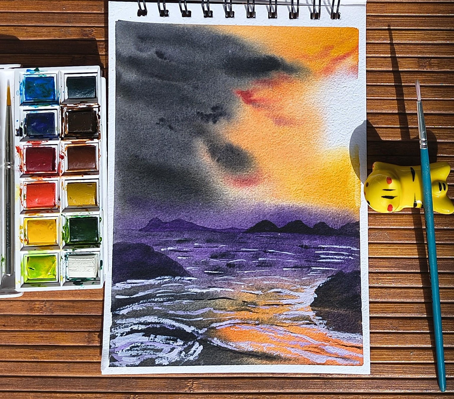 Stunning watercolour scenes - image 7 - student project