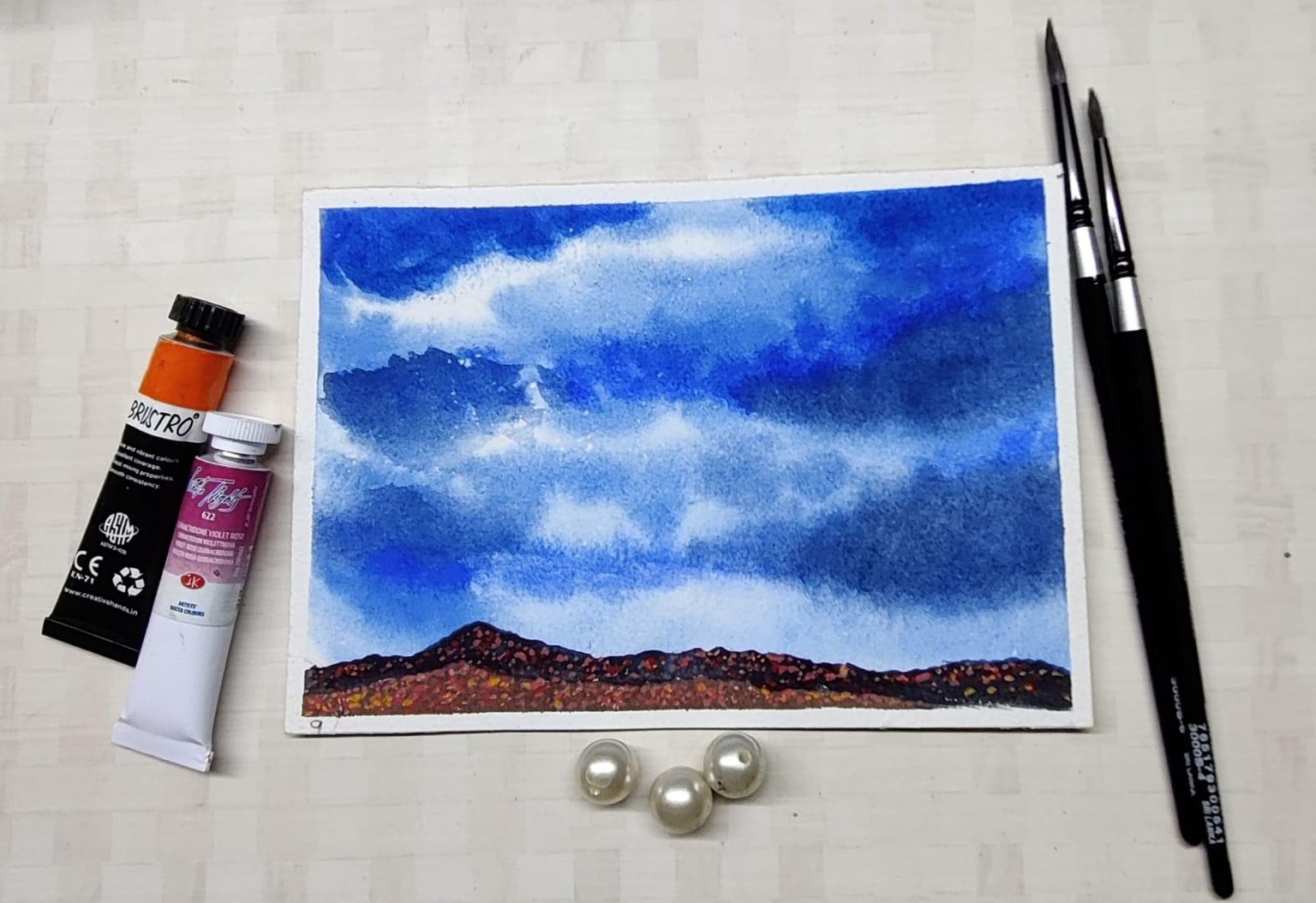 Magical Clouds & Skies with Geethu - image 22 - student project