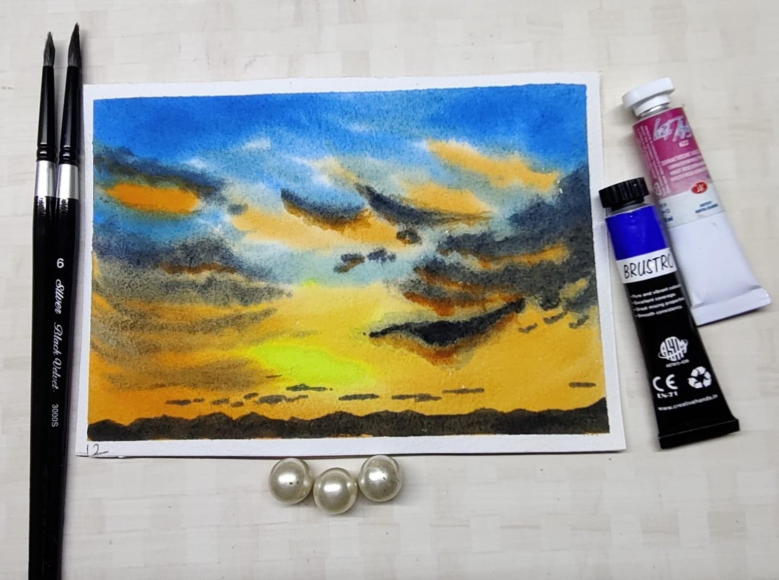 Magical Clouds & Skies with Geethu - image 20 - student project