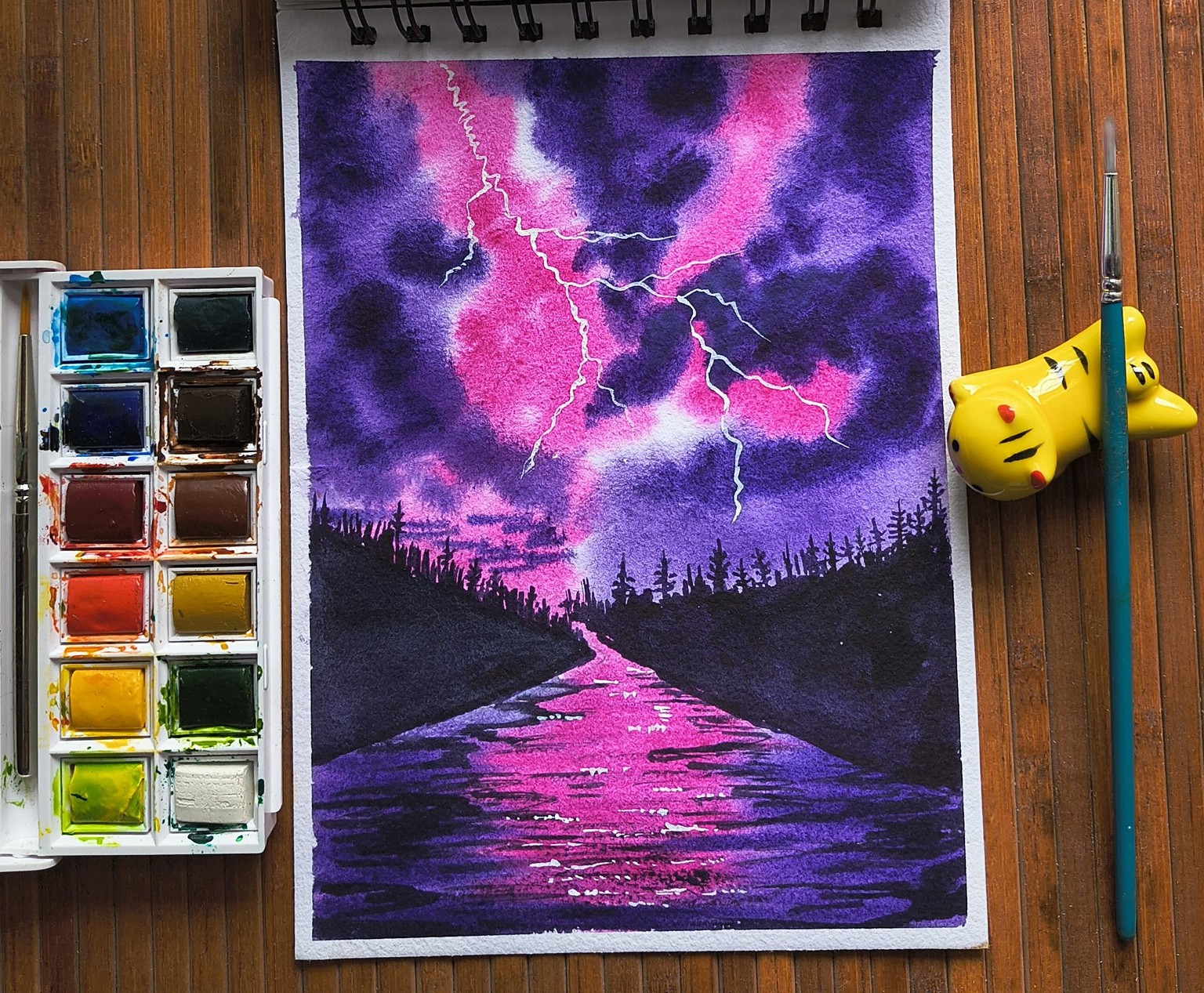 Stunning watercolour scenes - image 4 - student project