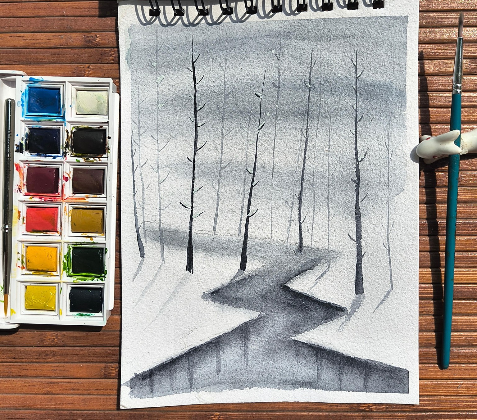Easy Winter Landscapes with Z - image 2 - student project