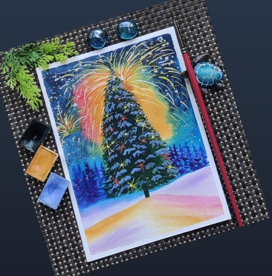 Whimsical Christmas with Geethu - image 1 - student project