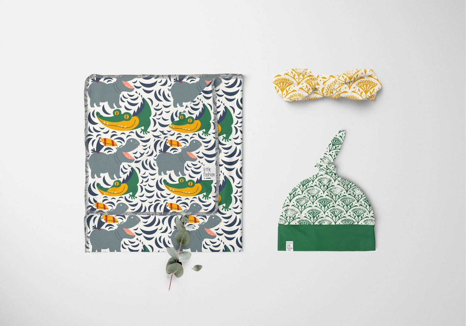 Summer Sea Splashes - My first pattern collection - image 5 - student project