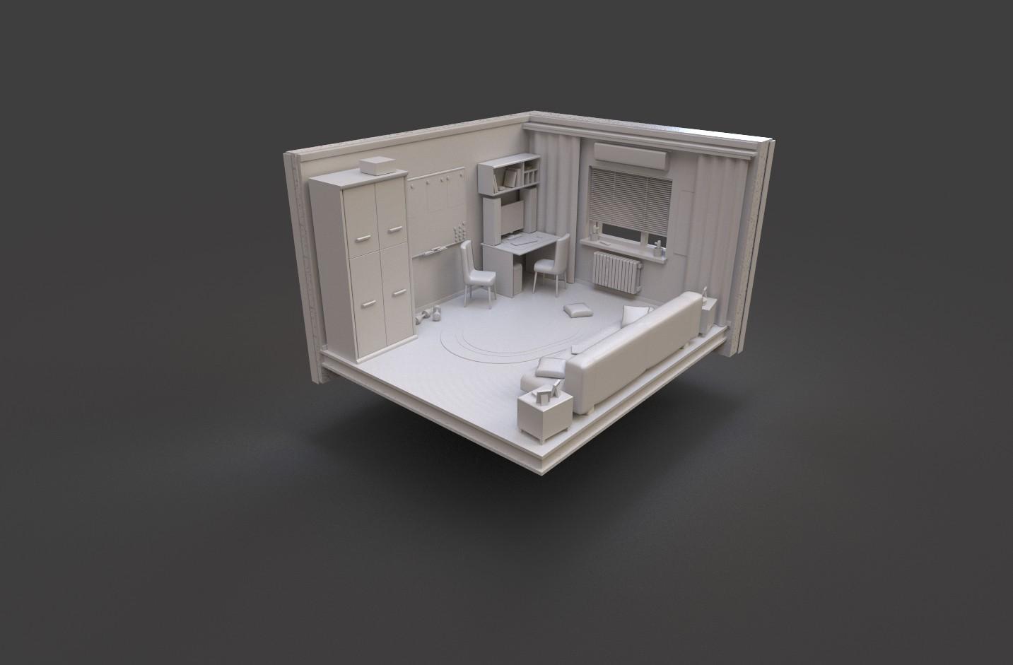 Maya in my Room - image 4 - student project