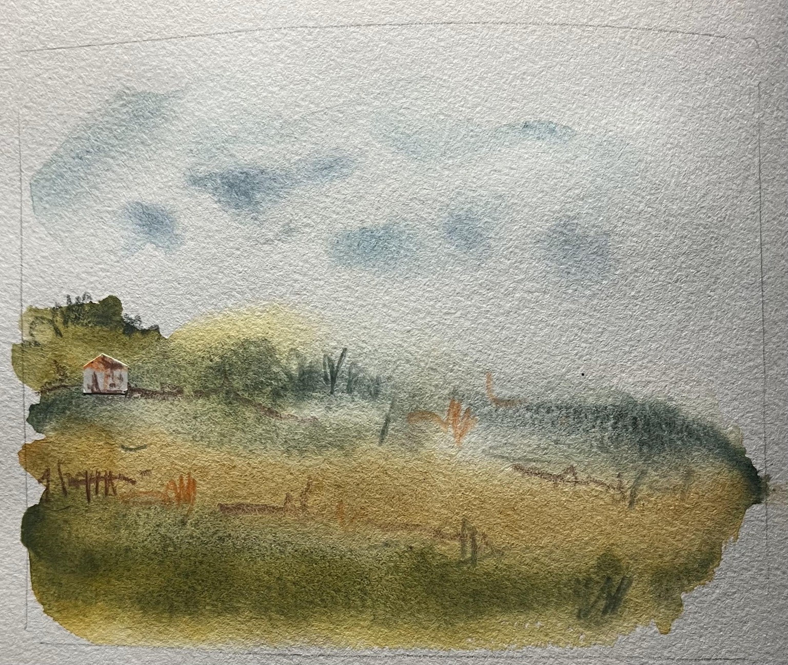 First attempt with loose landscape - image 1 - student project