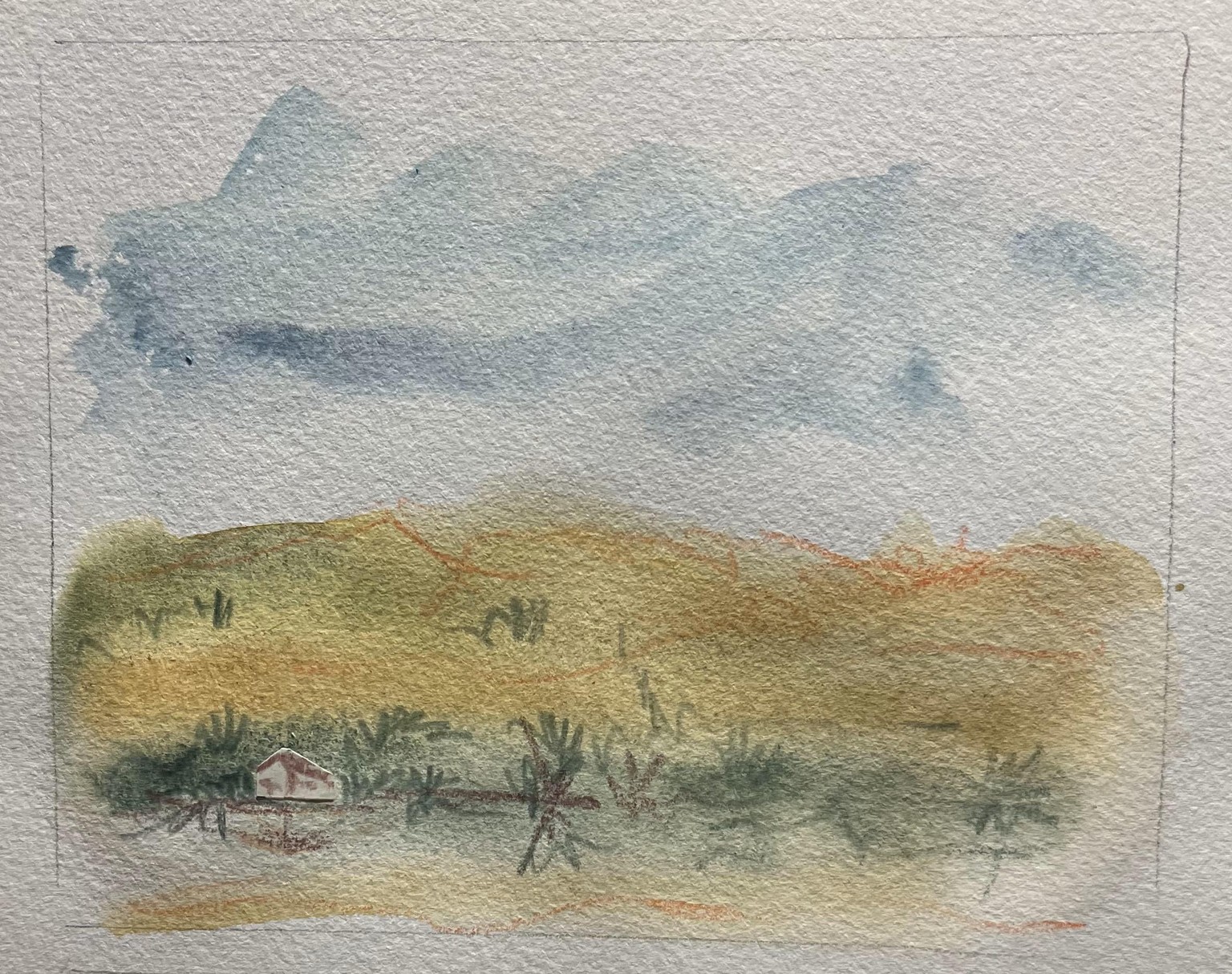 First attempt with loose landscape - image 4 - student project