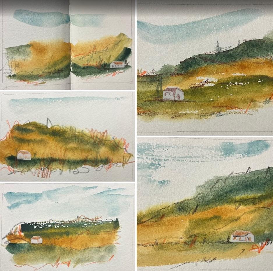 First attempt with loose landscape - image 5 - student project
