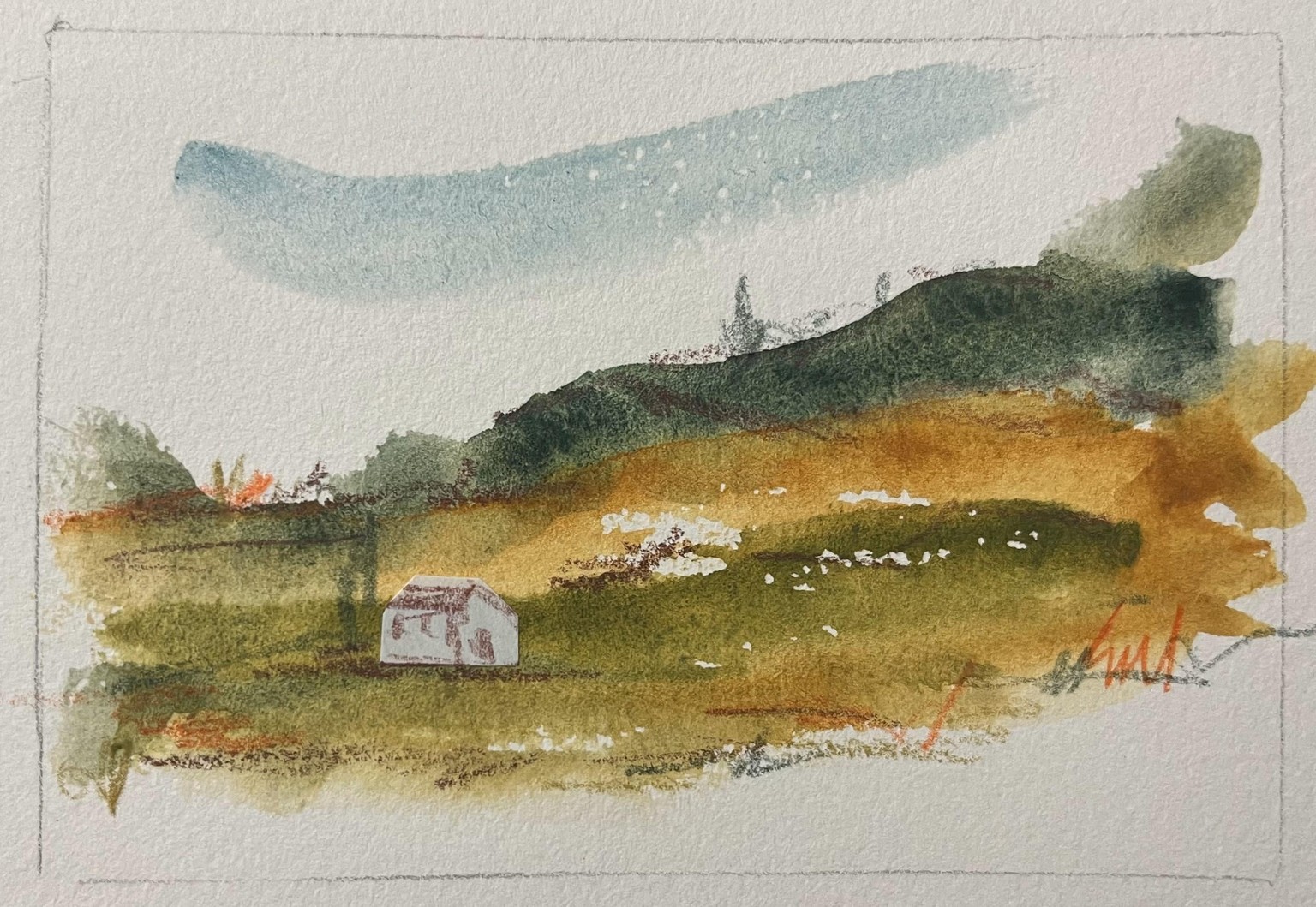 First attempt with loose landscape - image 2 - student project