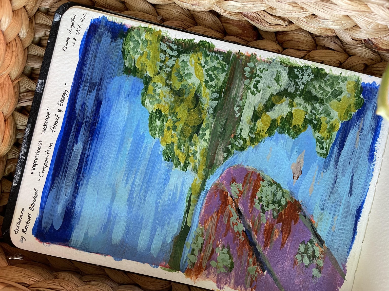 Impressionist Landscapes - Composition - Format & Energy by Rachael Broadwell - image 2 - student project