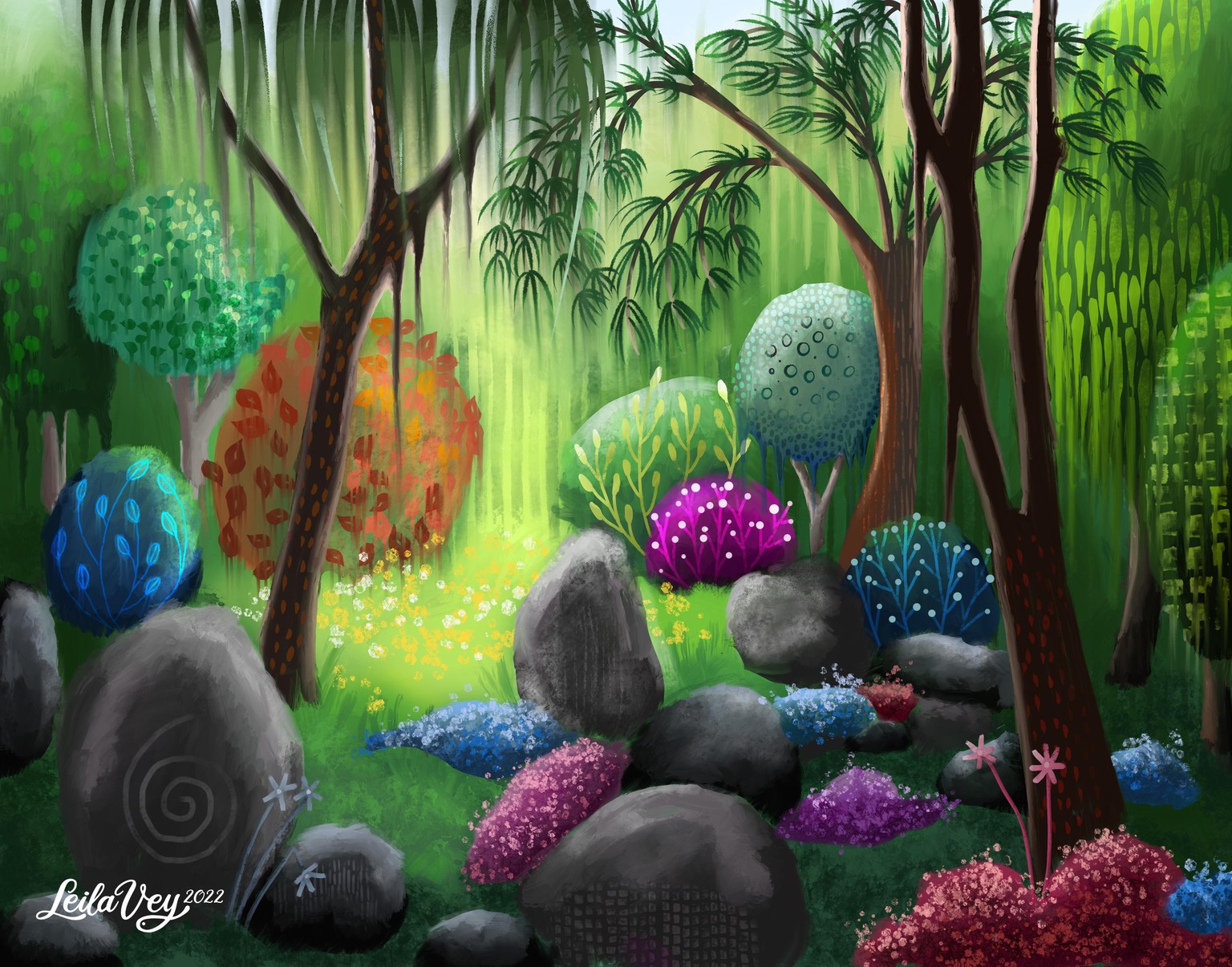 Leila’s Not So Abstract Landscapes - image 1 - student project