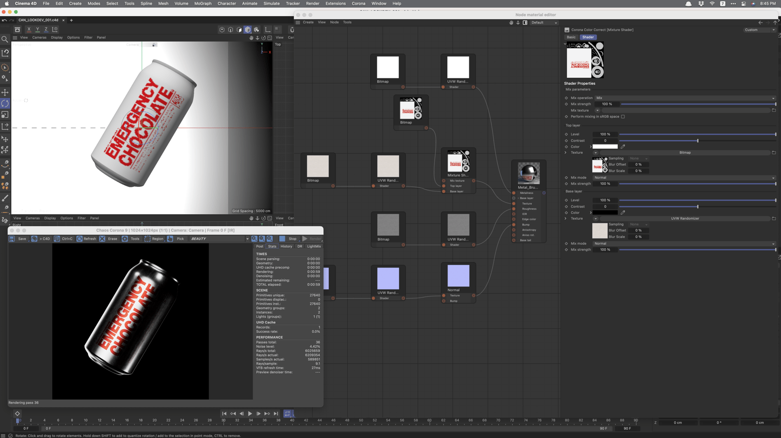 Can Product Renders - image 1 - student project