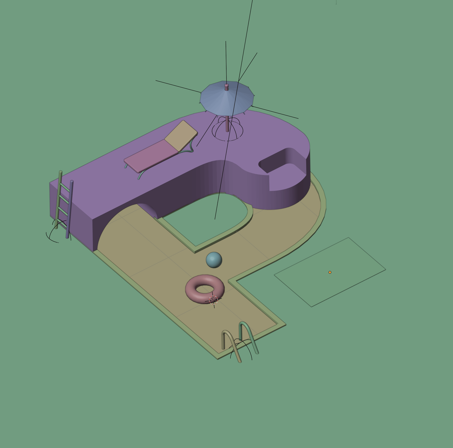 Mini isometric pool - image 2 - student project