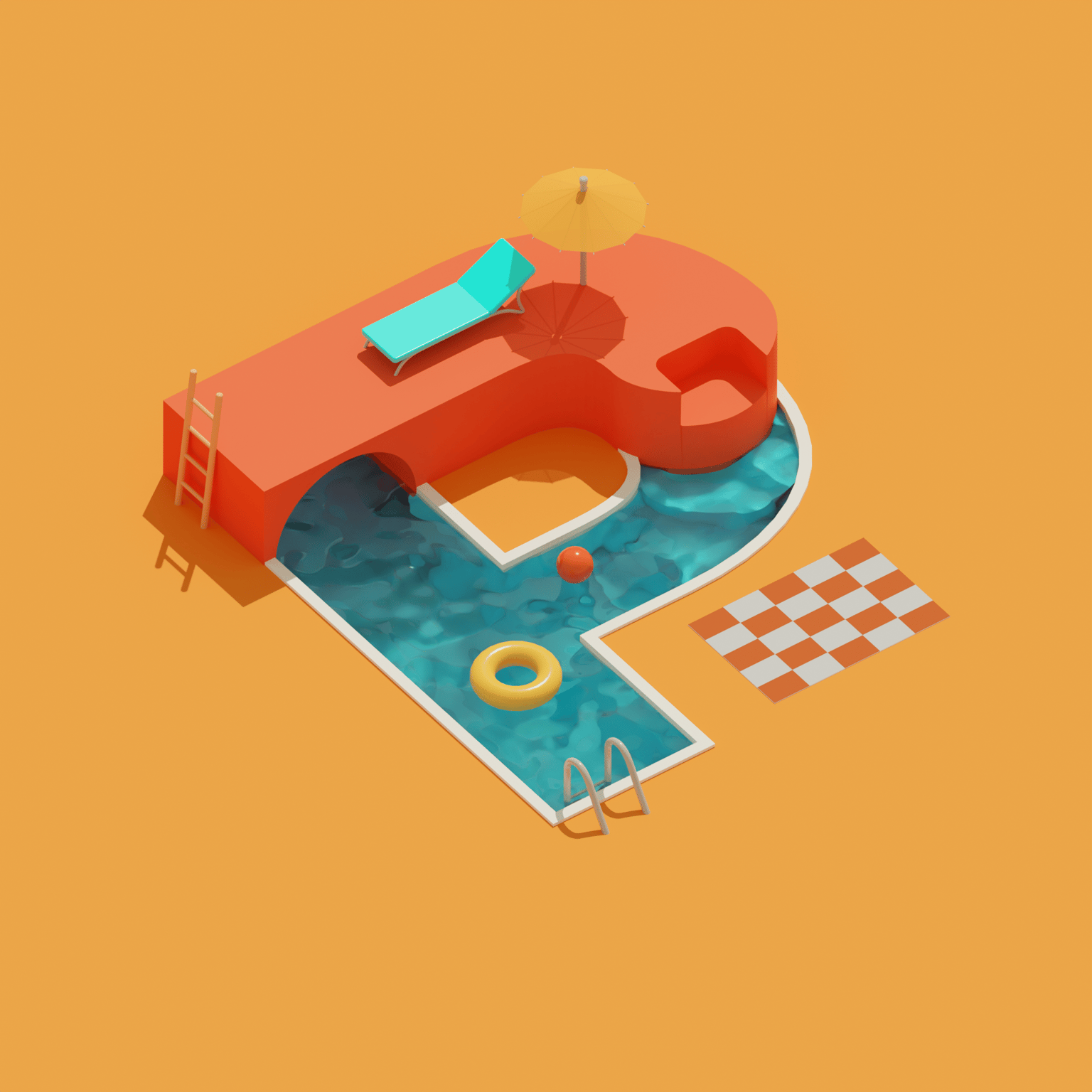 Mini isometric pool - image 3 - student project