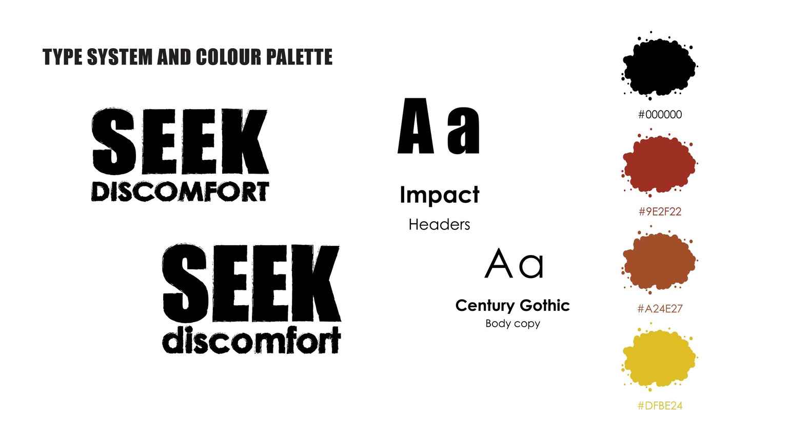 SEEK DISCOMFORT - image 4 - student project