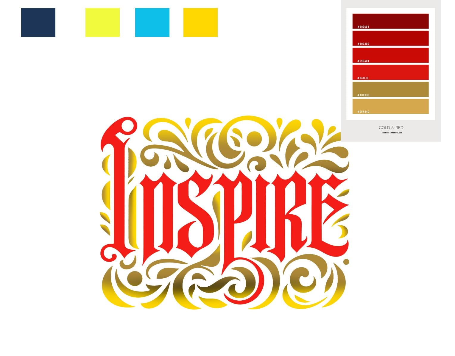 Handlettering for the word