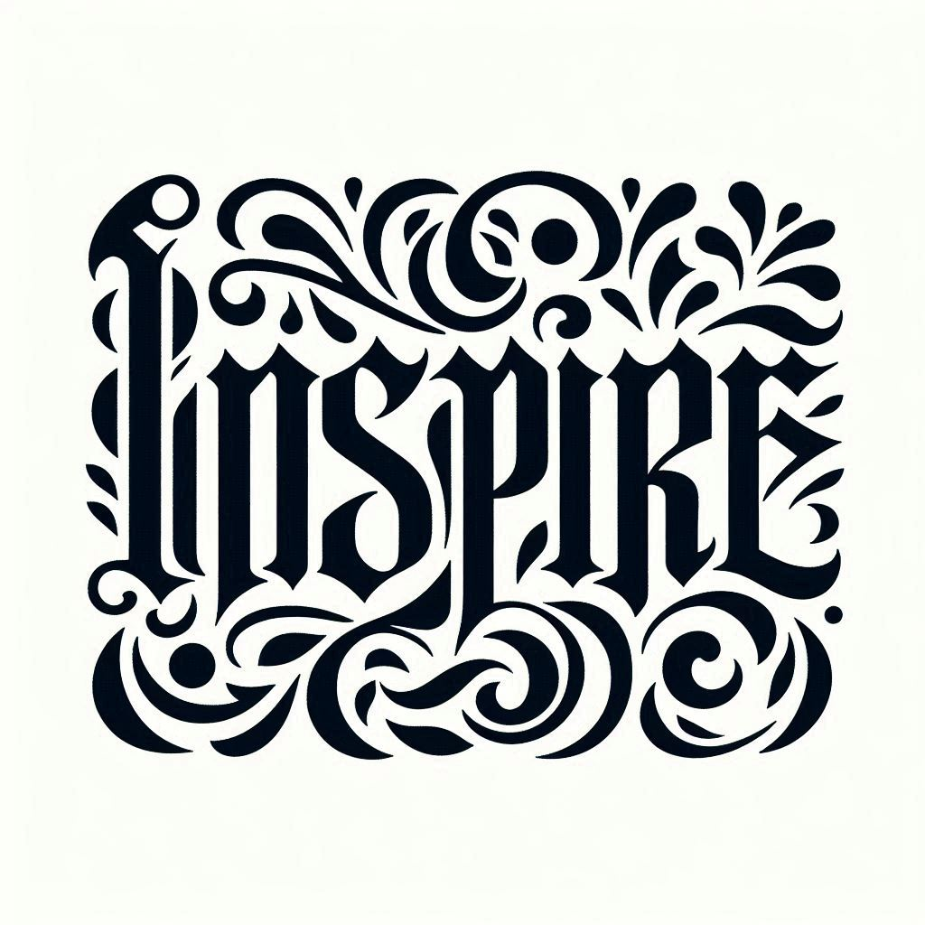 Handlettering for the word