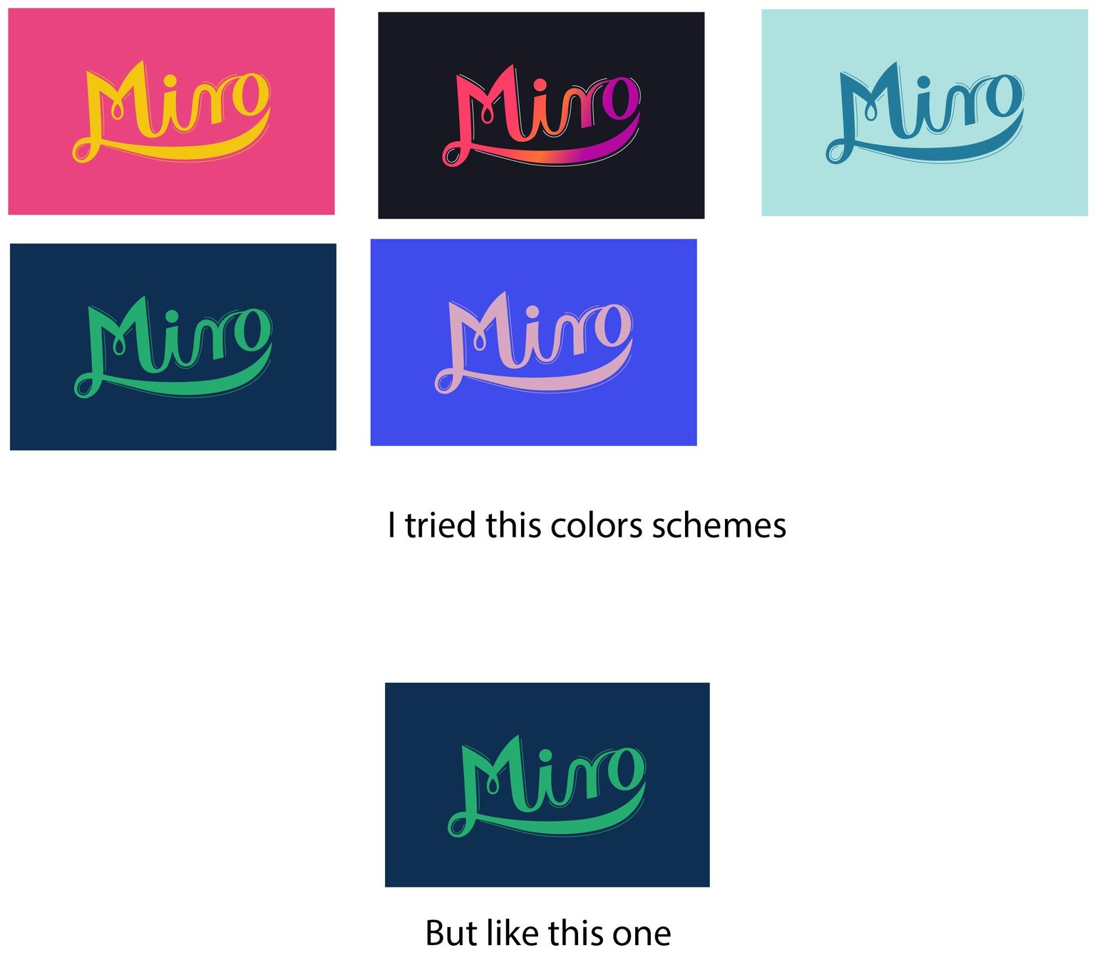 Miro Handlettering - image 3 - student project