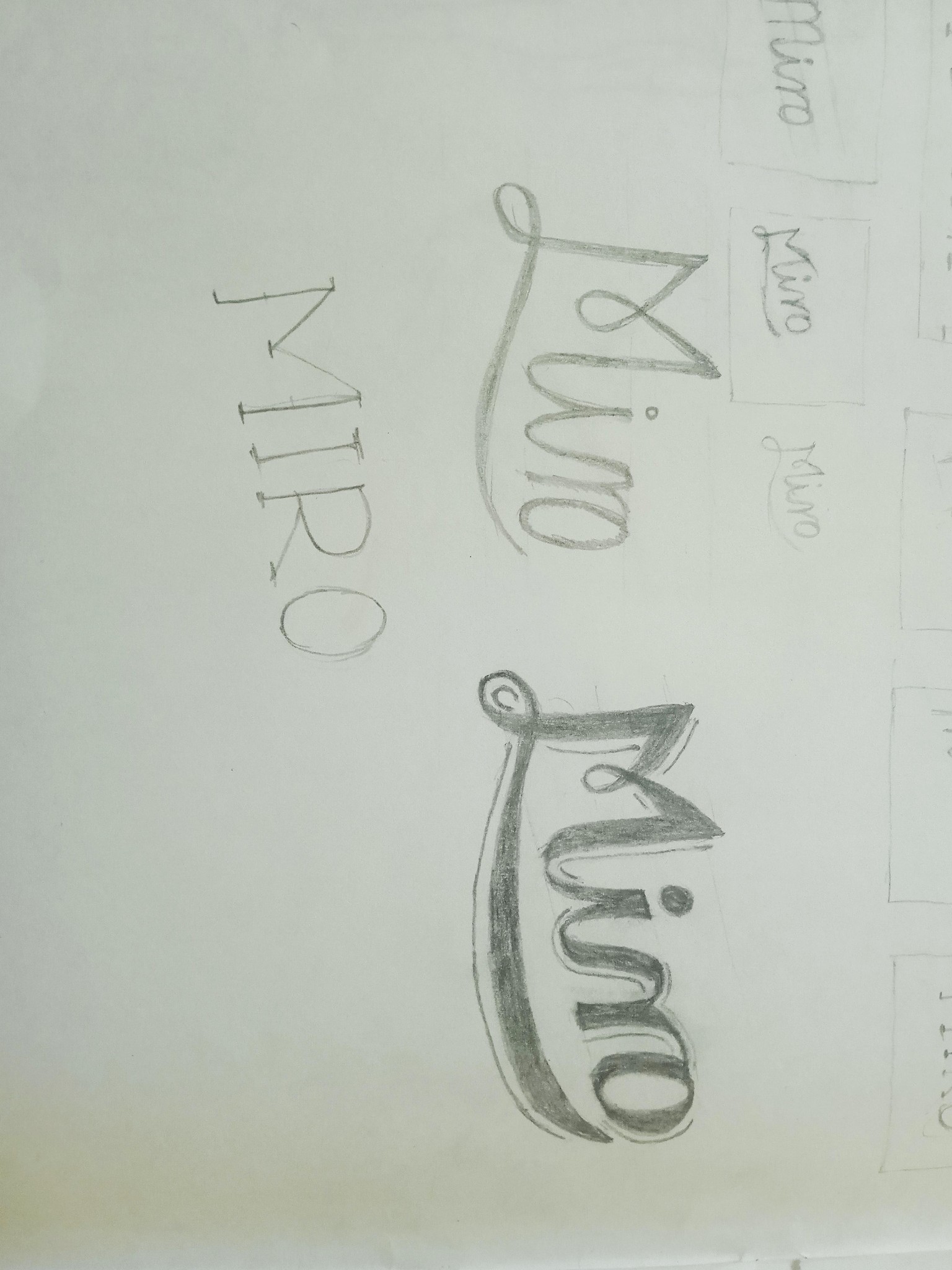 Miro Handlettering - image 1 - student project