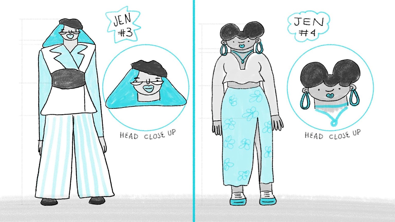 Female character - image 2 - student project