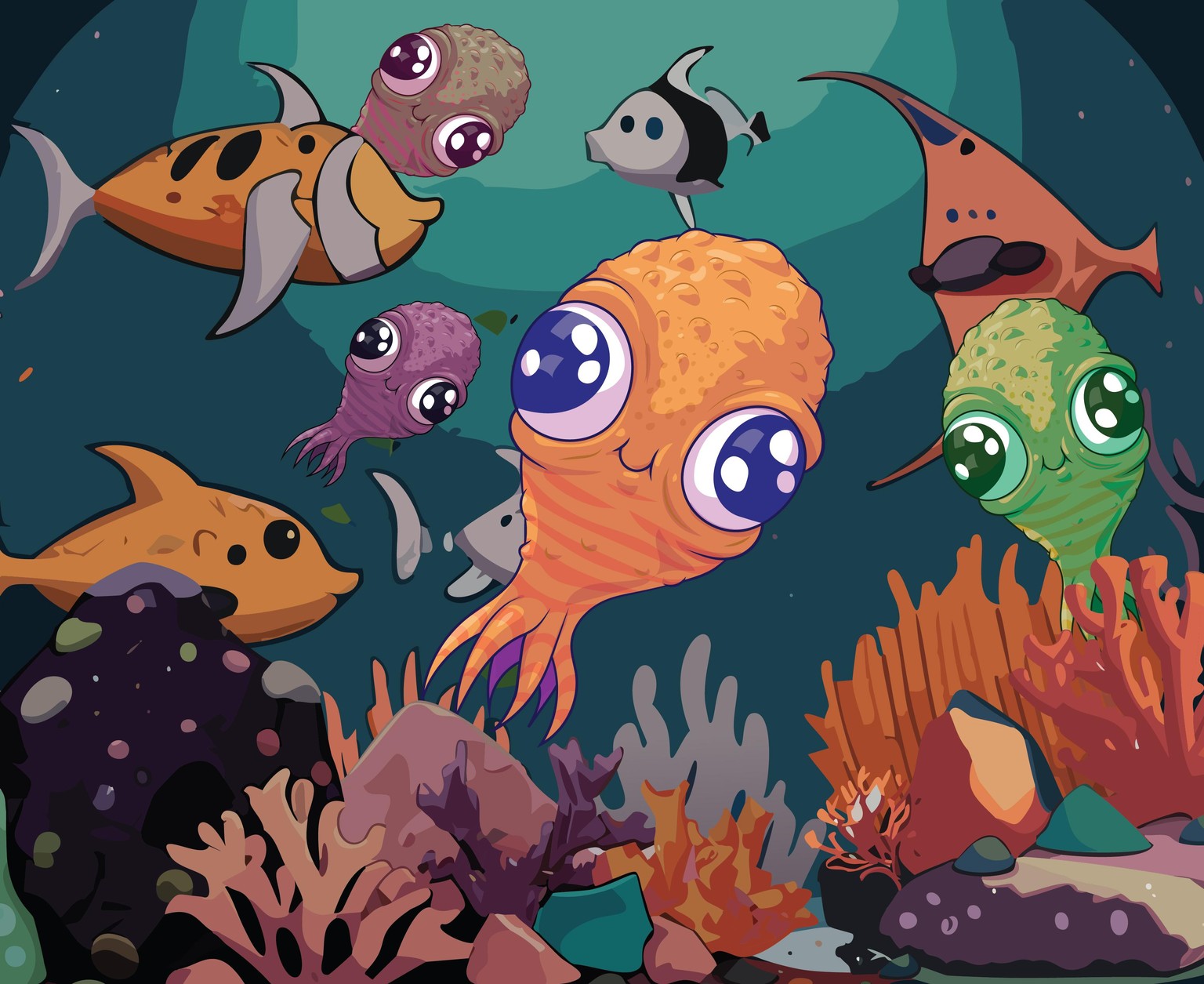 Vector Illustration In Adobe Illustrator Class Project - image 2 - student project