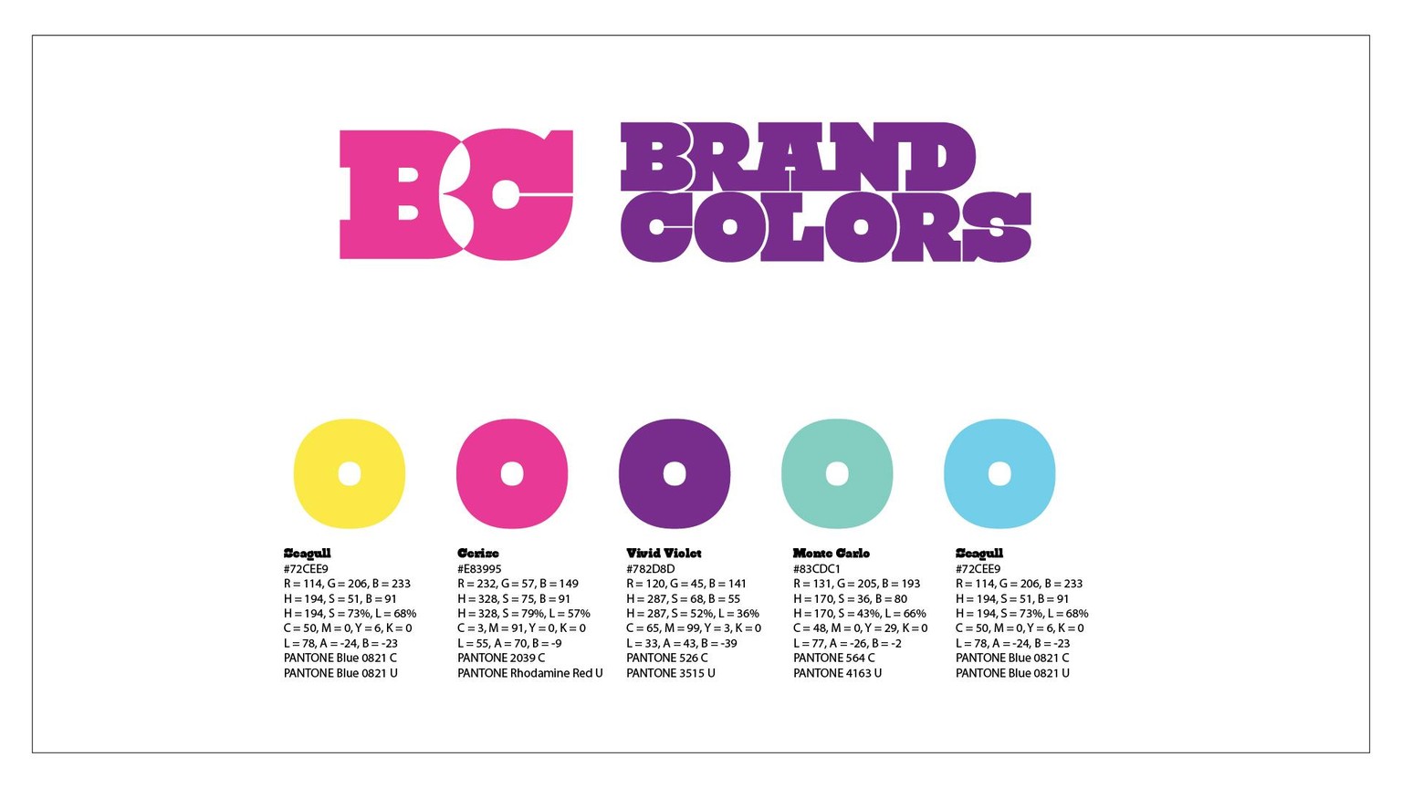 Brand Colors - Color Palette - image 1 - student project
