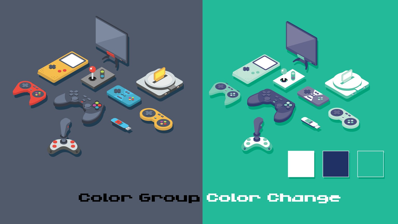 Level Up Your Color Game Examples - image 2 - student project