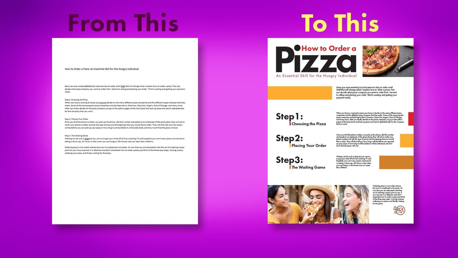 Simple Layout Design Project - image 4 - student project