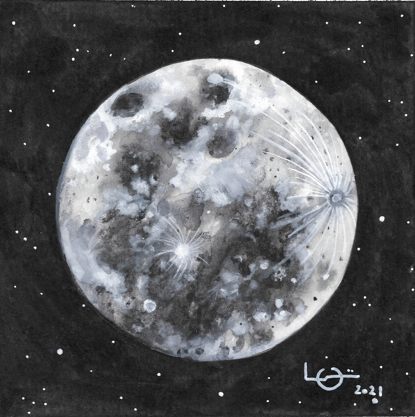 Full Moon - image 1 - student project