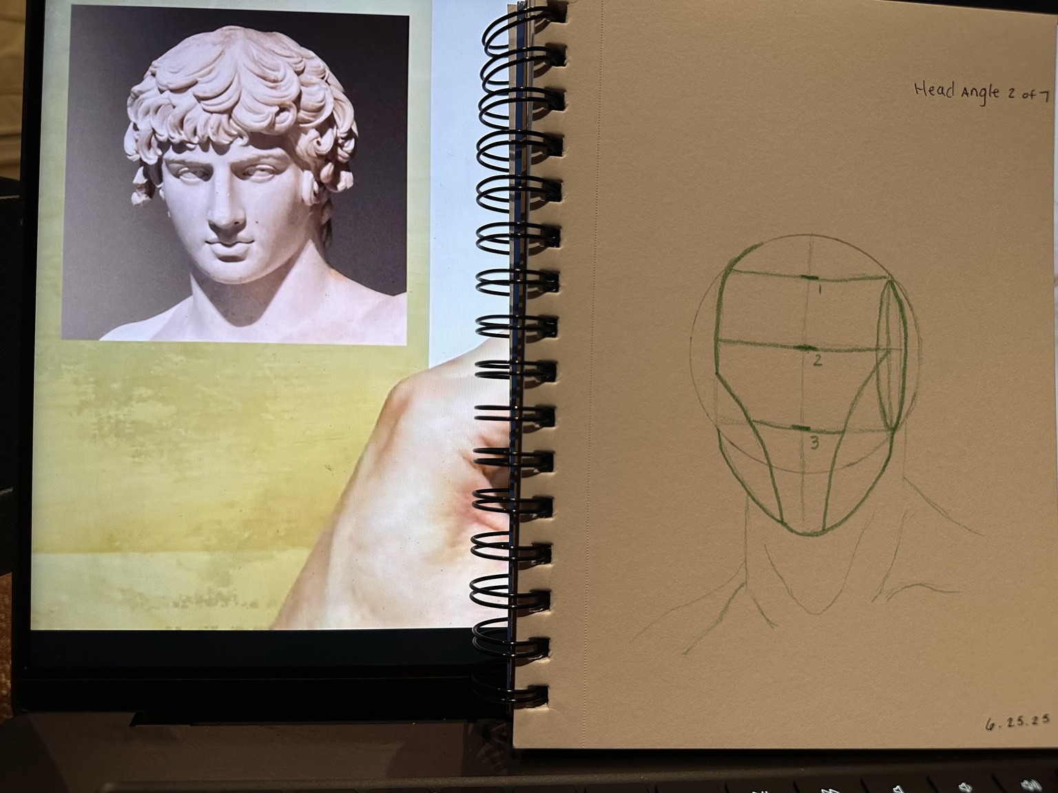 Loomis Heads 7 of 7 Following you - image 6 - student project