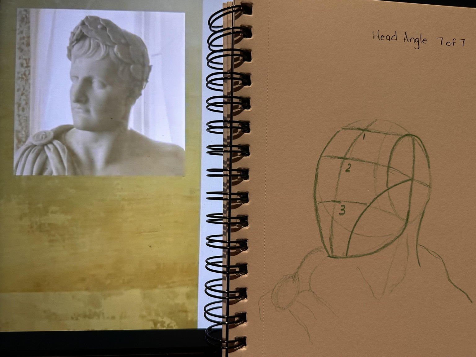 Loomis Heads 7 of 7 Following you - image 11 - student project