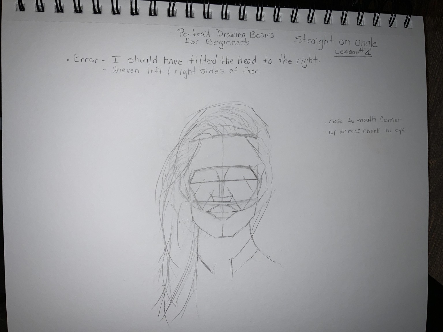 Portrait Drawing Basics-#2-6 - image 1 - student project