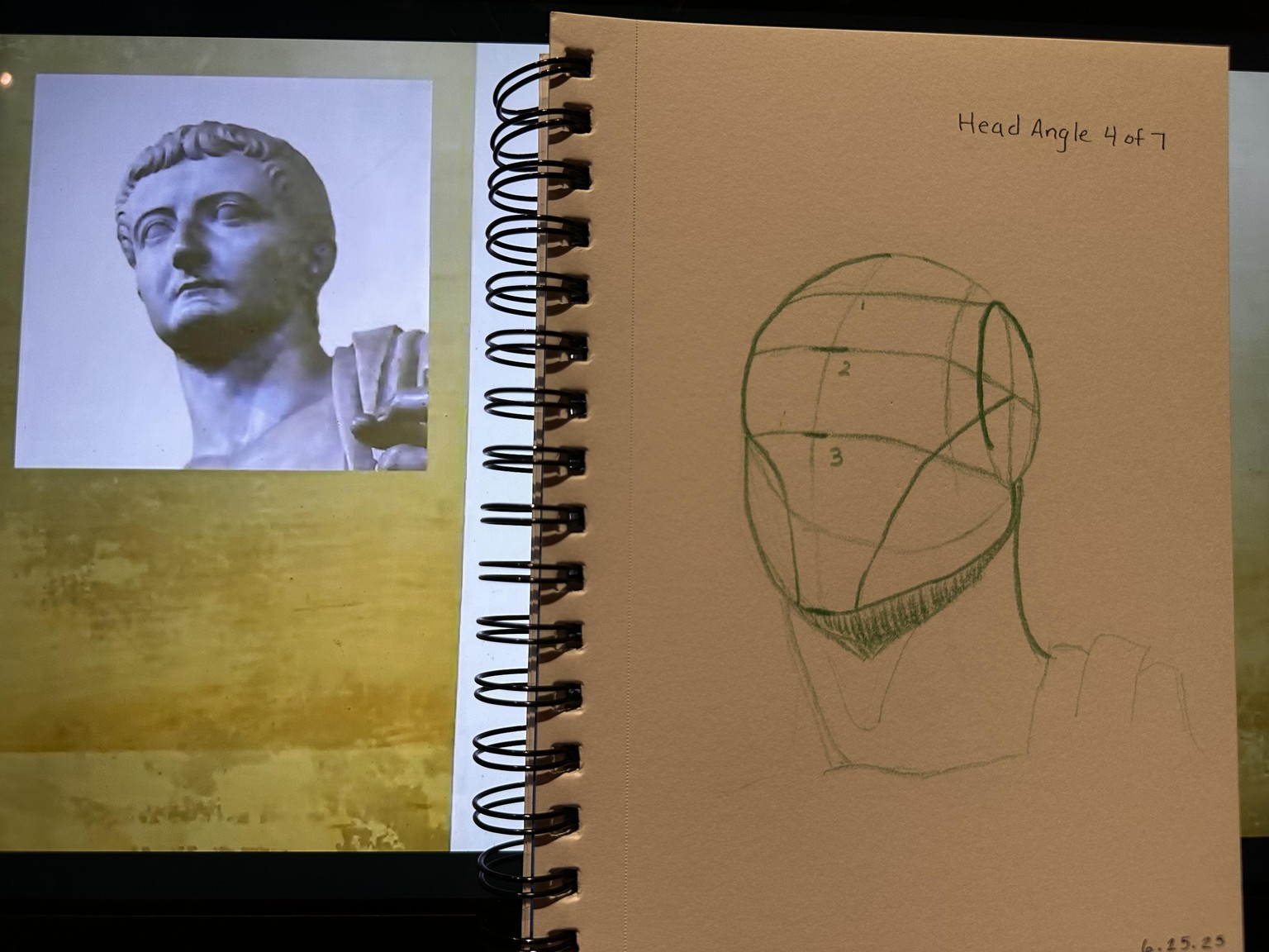 Loomis Heads 7 of 7 Following you - image 8 - student project