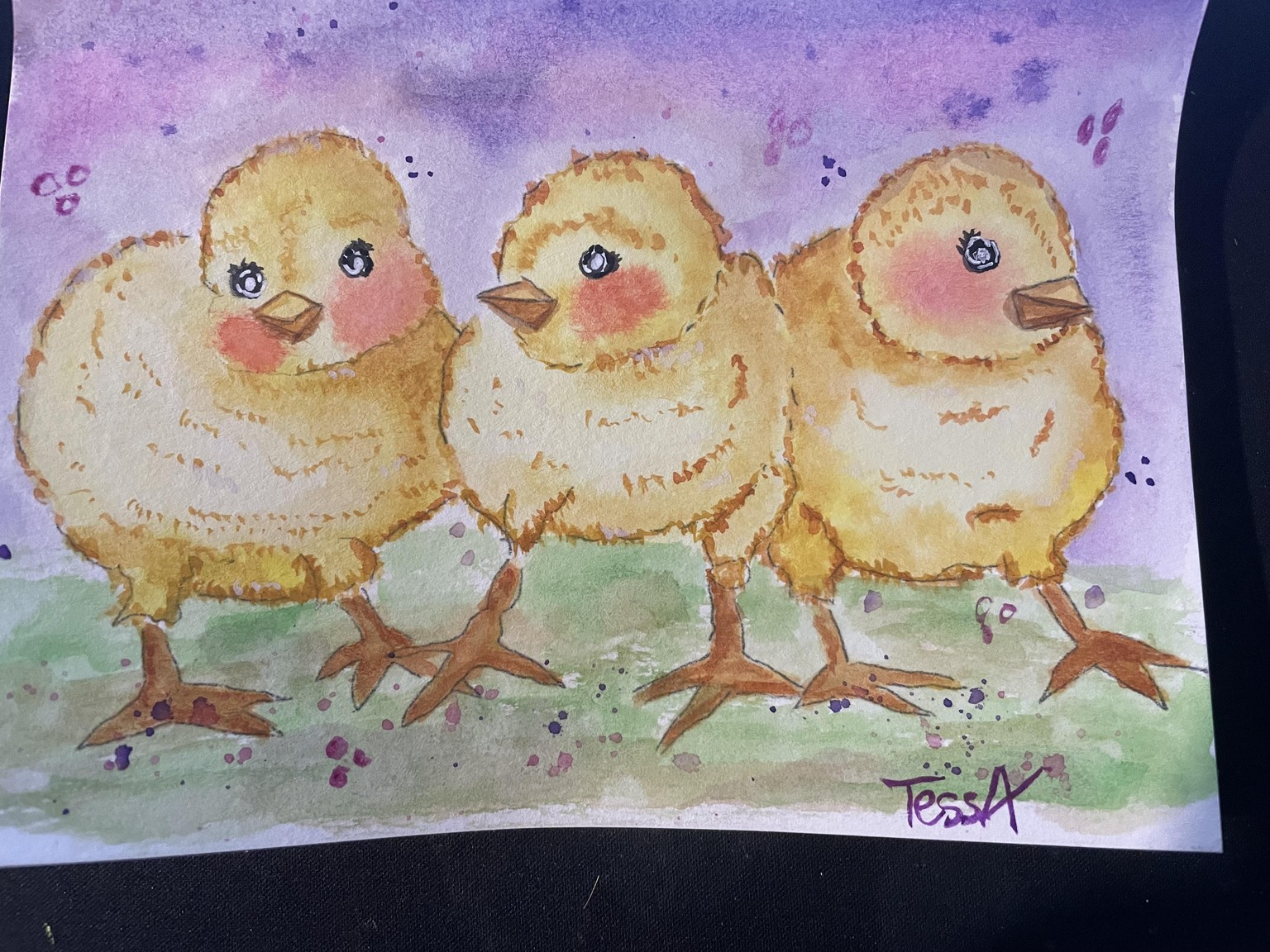 Playful chicks - image 1 - student project