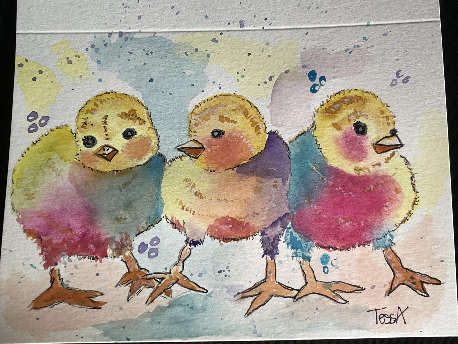 Playful chicks - image 2 - student project