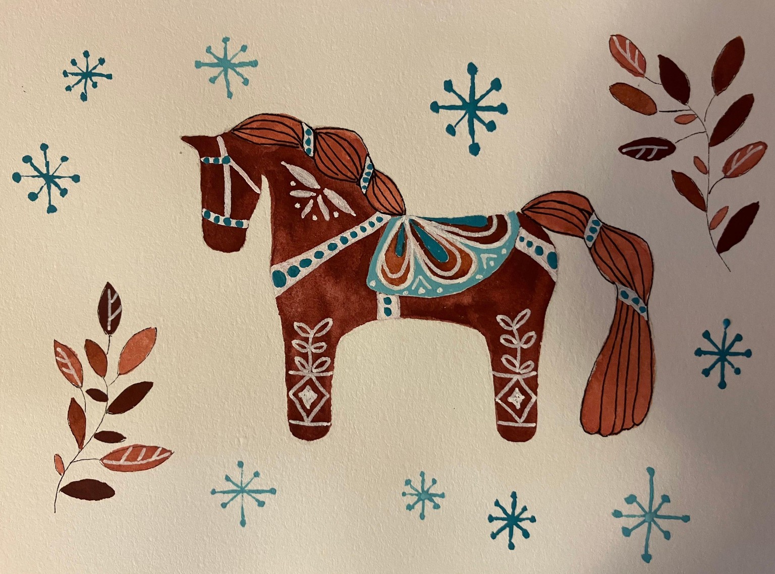 Dala Horse - image 1 - student project