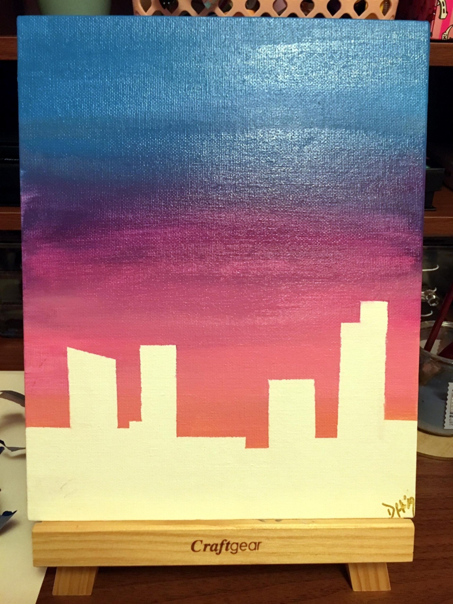 Acrylic Gradient Practice - image 1 - student project