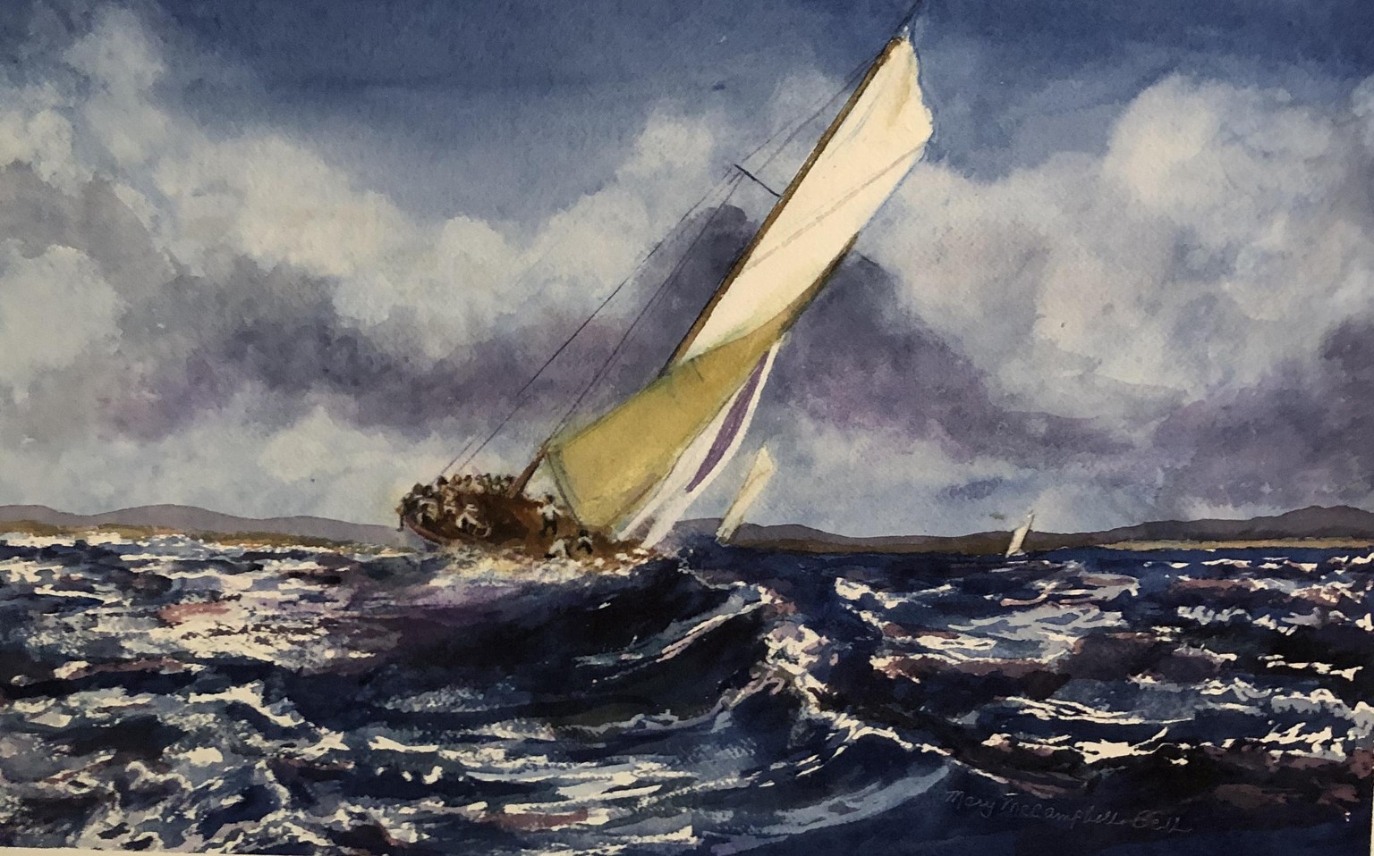 J Class Racing Yacht - image 1 - student project