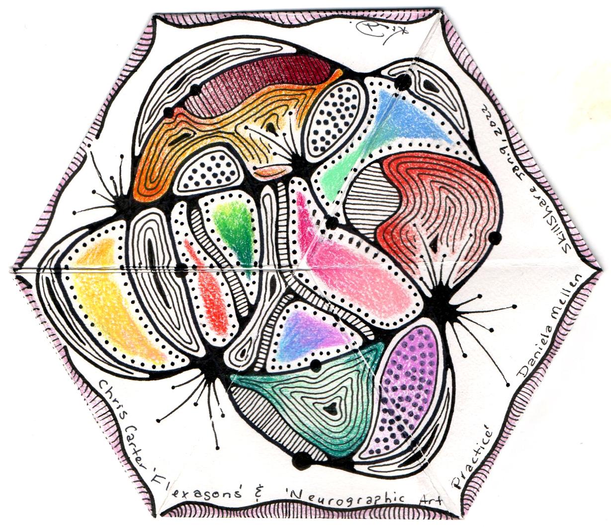 Neurographic Art Practice with Color - image 4 - student project