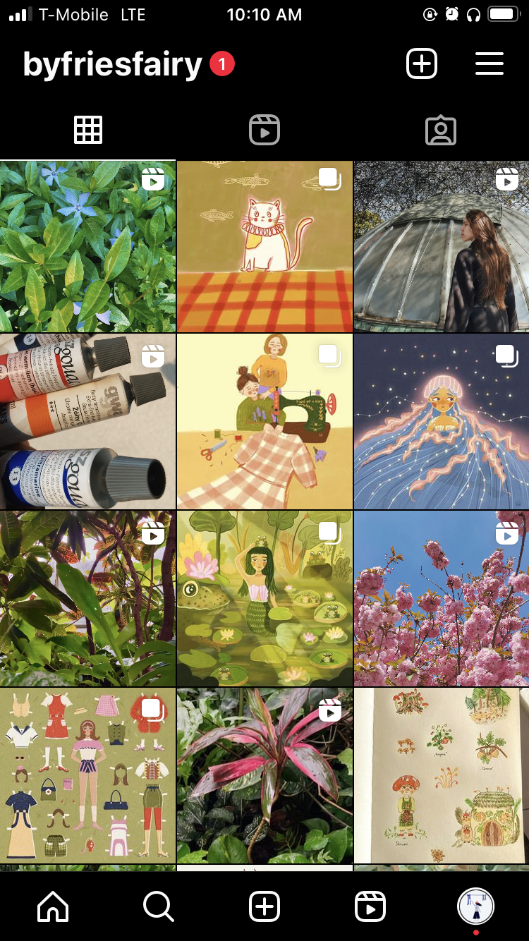 Instagram account - image 2 - student project