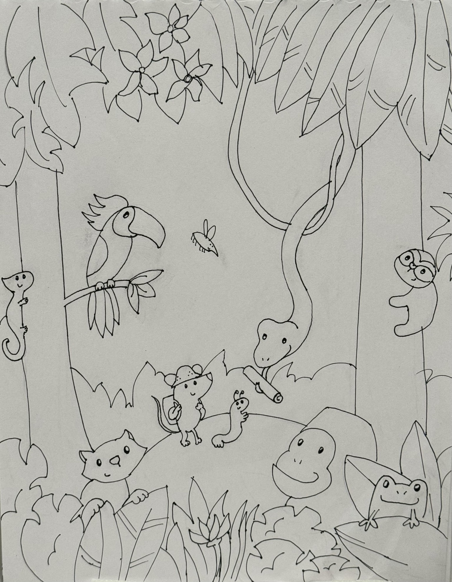 Lost in the jungle! - image 1 - student project
