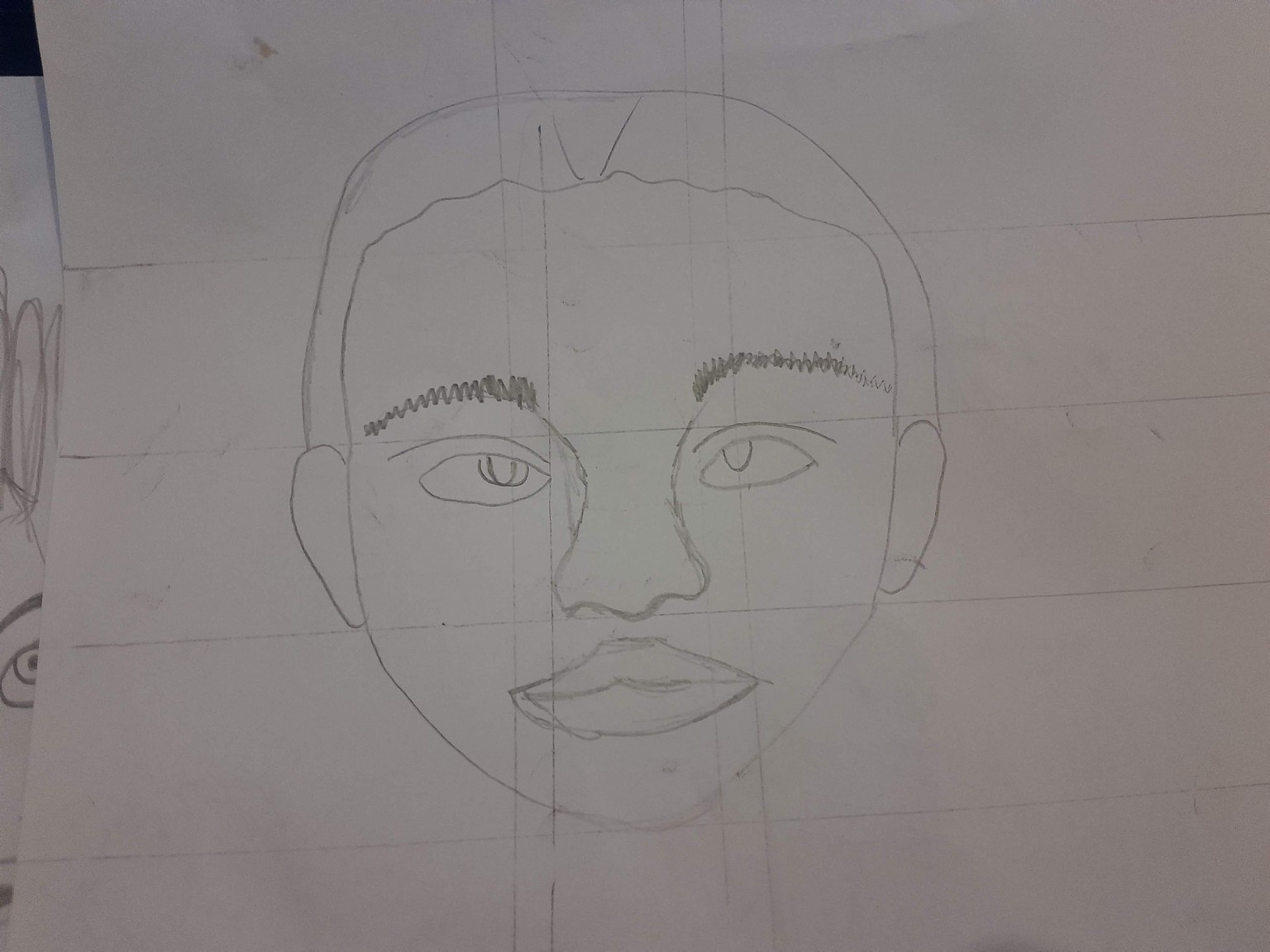 cartoon face - image 1 - student project