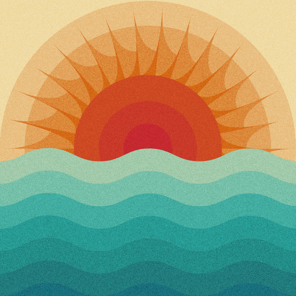 Geometric Sunsets - image 1 - student project