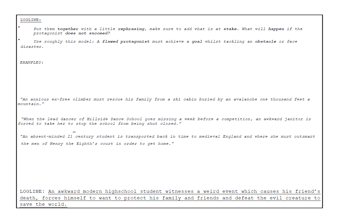 Logline - image 1 - student project