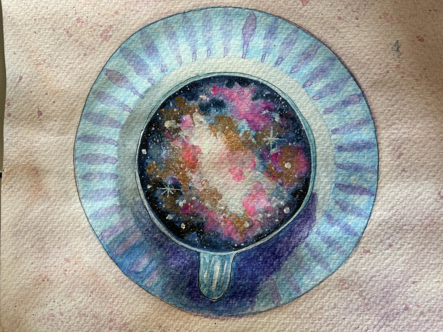 Galaxy in a cup. - image 1 - student project