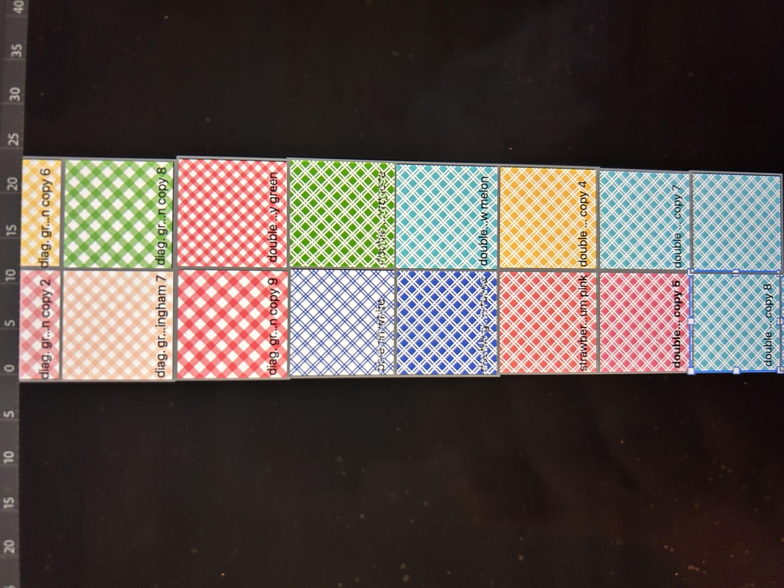 Making stripes and gingham patterns on Photoshop. - image 1 - student project