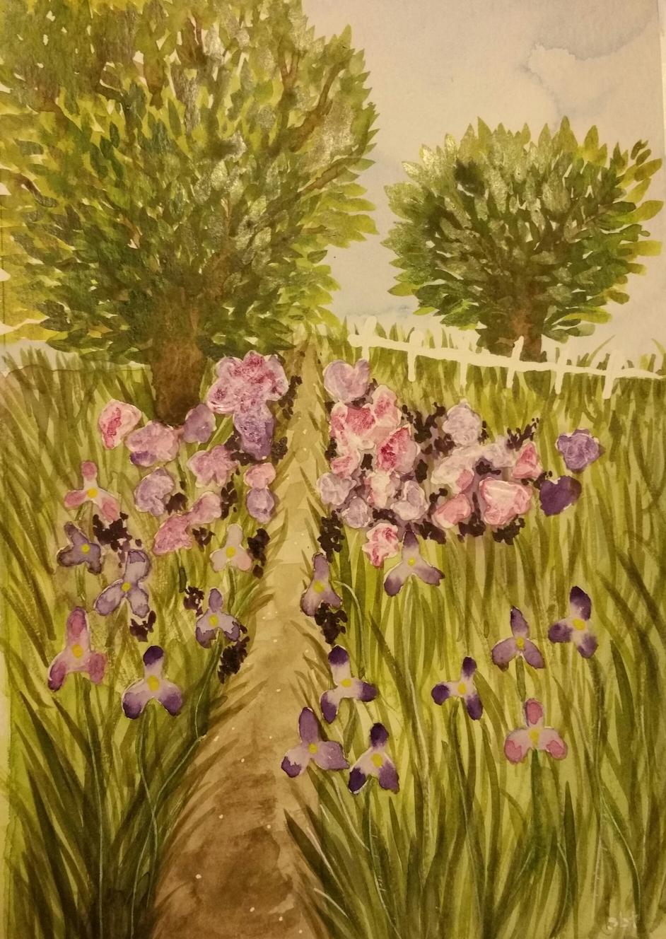 Flower Field - image 1 - student project