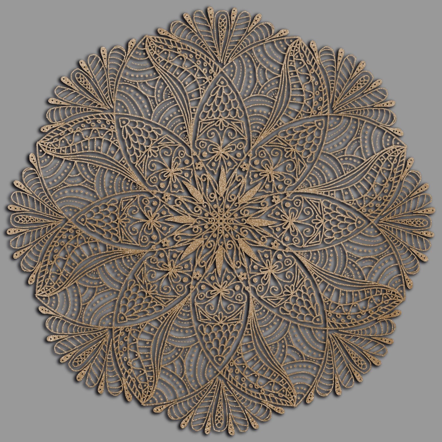 Textured 3D Mandalas - image 2 - student project