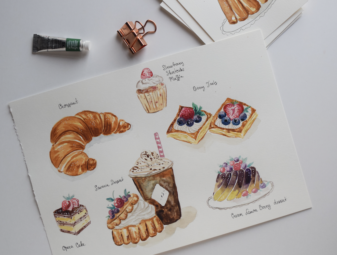 French deserts - image 2 - student project